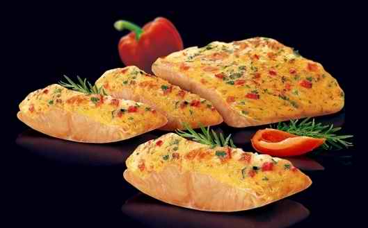 Salmon fillets with seasoning topping-Le Lorient